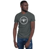 Grey Men's Short-Sleeve Logo T-Shirt