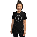 Black Women's Short-Sleeve Logo T-Shirt