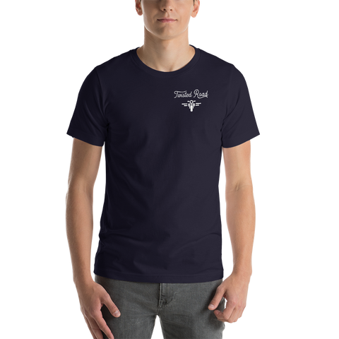 Blue Men's Short-Sleeve Brand T-Shirt