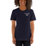 Blue Women's Short-Sleeve Brand T-Shirt