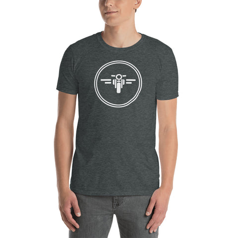 Grey Men's Short-Sleeve Logo T-Shirt